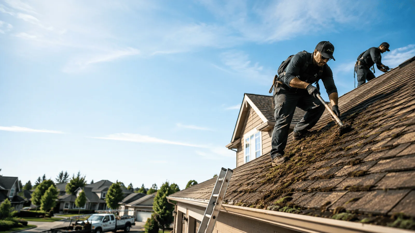Roof Moss Removal in Pemberton, NJ near me